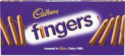 Μπισκότα με επικάλυψη σοκολάτας Cadbury (114g)