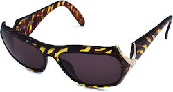 Paloma Picasso Sunglasses Brown with Acetate Frame & Brown Lens