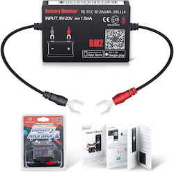 Konnwei Analoge Batterietester mit Krokodilklemmen