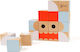 Classic World Geometric Wooden Building Blocks for 2+ Years 16 Pieces