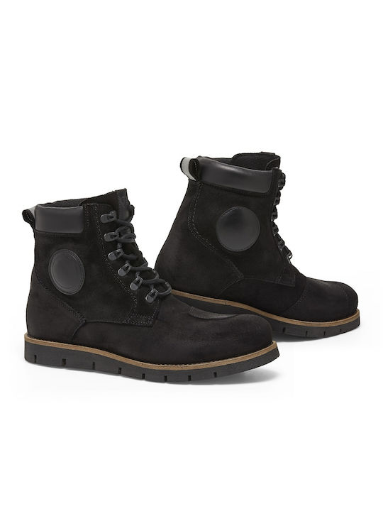 Rev'IT Ginza 3 Ανδρικά Μποτάκια Μηχανής Δερμάτινα Μαύρα