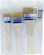 Metron Plaque Paint Brush Set No4 3pcs