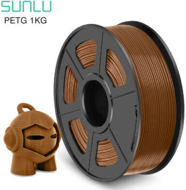 Sunlu PETG 3D Printer Filament 1.75mm Brown 1kg (PETGSL10003BRCOF)