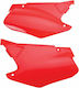 UFO Motorcycle Side Plastic for Honda CR 250 Red 1pcs
