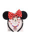 Cerda Παιδική Στέκα Μαλλιών Minnie Mouse με Φιόγκο Πολύχρωμη 3τμχ
