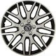Versaco Car Hubcap Set Dakar Nc with Peugeot Em...