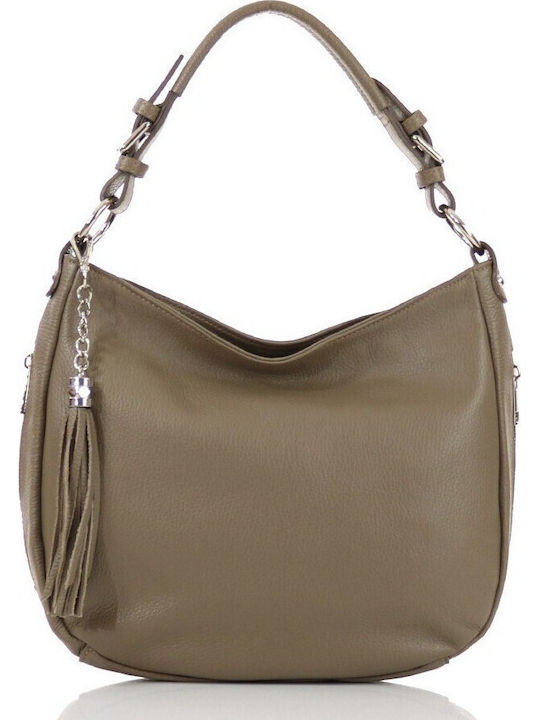 Passaggio Leather Кожена Дамска Чанта През Рамо...
