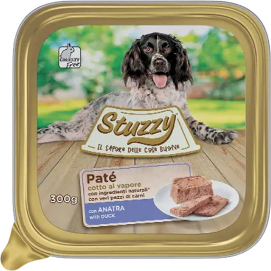 Stuzzy Wet Food Dogs in Cans with Duck 300gr