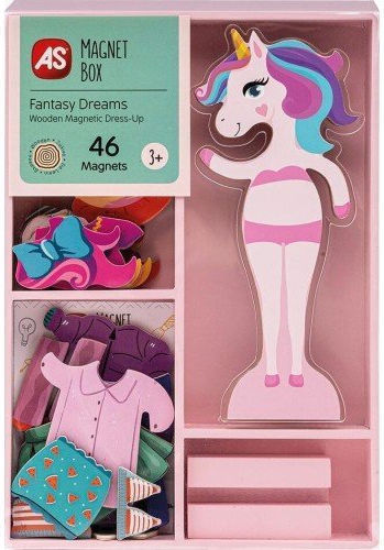 AS Magnetic Construction Toy Magnet Box Fantasy Dreams Dress-up for Children 3+ years+ Years