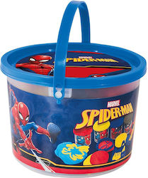 AS Plastilină - Joc Marvel Spiderman Κουβαδάκι pentru 3+ Ani, 4buc 1045-03603