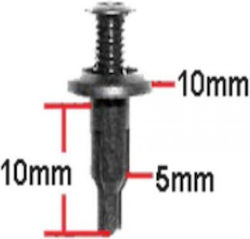 Car Plastic Clips 8pcs Car Plastic Clips 8pcs