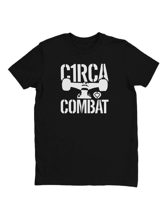 Circa Ανδρικό T-shirt Κοντομάνικο Μαύρο