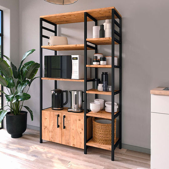 Bücherschrank Benito GP041-0067,1 83.6x30.2x140.7εκ. Natural / Beech Bücherschrank Benito GP041-0067,1 83.6x30.2x140.7εκ. Natural / Beech
