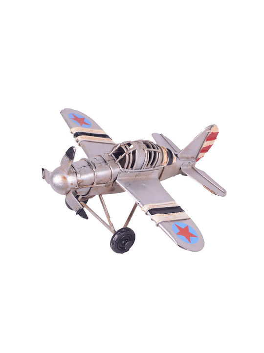 Metallic Miniature Airplane