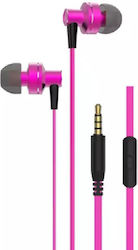 Riversong In-ear Handsfree με Βύσμα 3.5mm Ροζ Riversong In-ear Handsfree με Βύσμα 3.5mm Ροζ