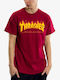 Flame T-shirt Κόκκινο