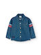 Boboli Kids Denim Shirt Blue