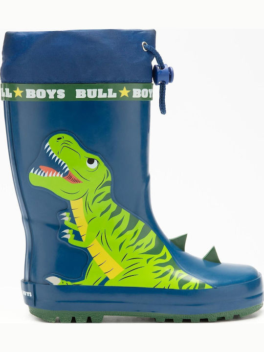 Kids Wellies with Internal Lining Blue