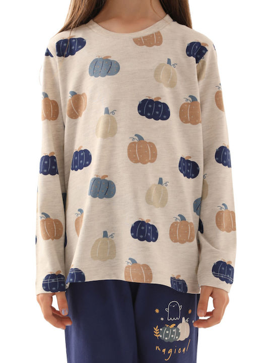 Roly Poly Kinder Schlafanzug Winterlich Gray