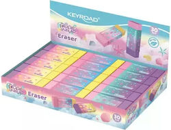 Keyroad Radiergummi für Bleistifte Pastel 1Stück Rosa Keyroad Radiergummi für Bleistifte Pastel 1Stück Rosa