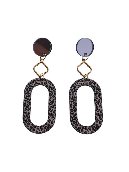 Philio Earrings Pendants Gold Plated