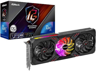 ASRock ARC A770 16GB GDDR6 Phantom Gaming D Κάρτα Γραφικών