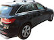 Yakima Aluminum Car Roof Bars for Mercedes-Benz GLC 5D Set with Roof Rack Legs Silver