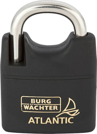 Burg Wachter Ατσάλινο Λουκέτο Πέταλο με Κλειδί 40mm