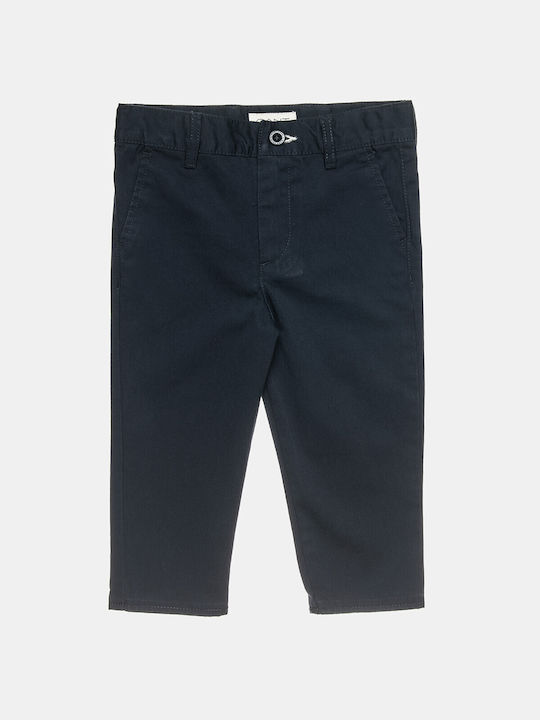 Alouette Boys Fabric Chino Trouser Navy Blue