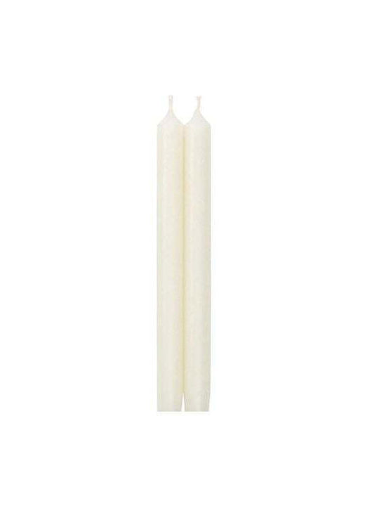 Caspari Scented Candle Taper White 1pcs