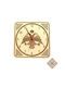 Woodluck Ceas de Perete Lemn Bej