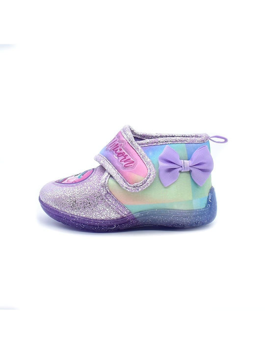 Disney Girls Slippers Purple