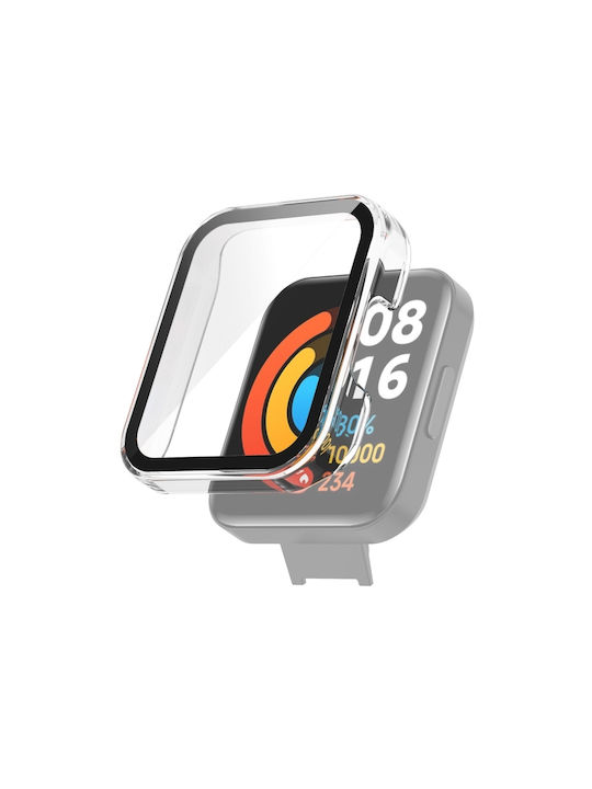 Protective Plastic Case in Transparent color for Redmi Watch 2 Lite