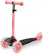 Ricokids Kids Scooter Foldable Loco 3-Wheel Pink