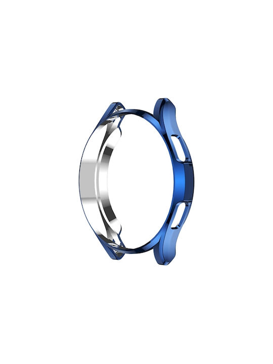 Protection Silicone Case in Blue color for Huawei Watch 4Galaxy Watch 4 Classic 46mm
