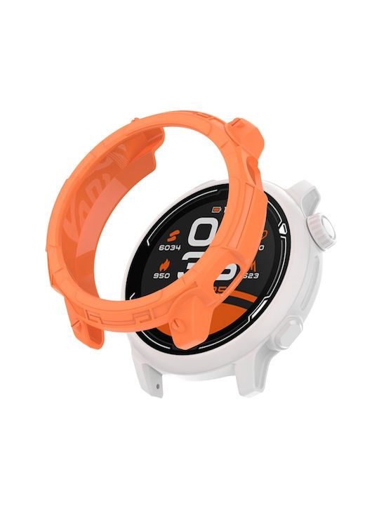 2 Armor Hollow Θήκη Σιλικόνης σε Πορτοκαλί χρώμα για το Amazfit Pace
