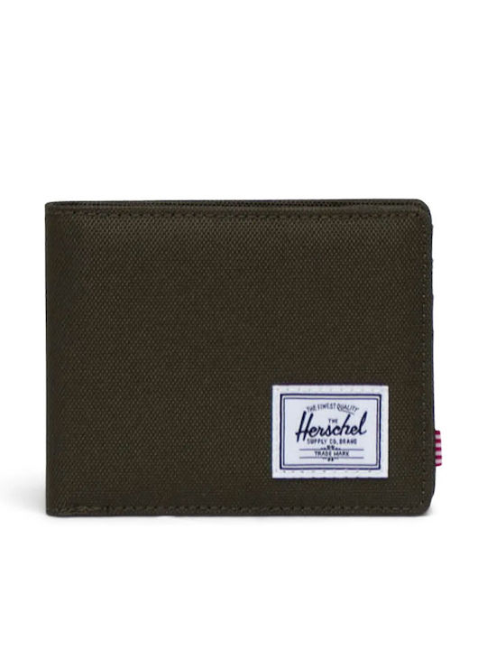 Herschel Roy Ανδρικό Πορτοφόλι Καρτών με RFID Χακί