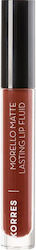 Korres Morello Matte Lasting Lip Fluid Lang anhaltend Flüssig Lippenstift Matt 60 Chestnut 3.4ml