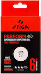 Stiga Perform 40+ 92316-1 Топчета за пинг-понг 3 звезди 6бр