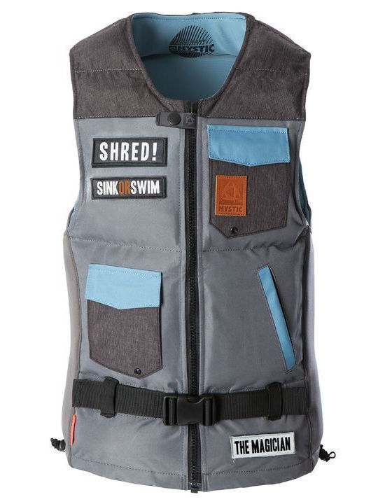 Mystic Adults Life Jacket Gray