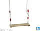 General Trade Wooden Hanging Swing for 3+ years