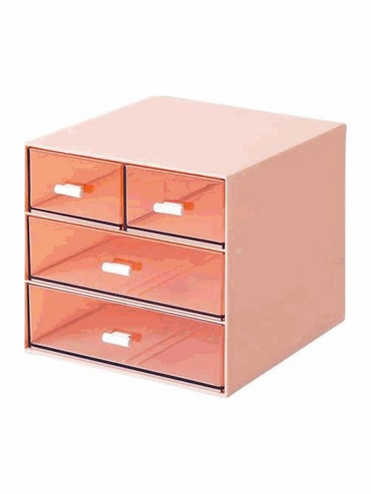 Next Cosmetics Organizer With 4 Pink Drawers