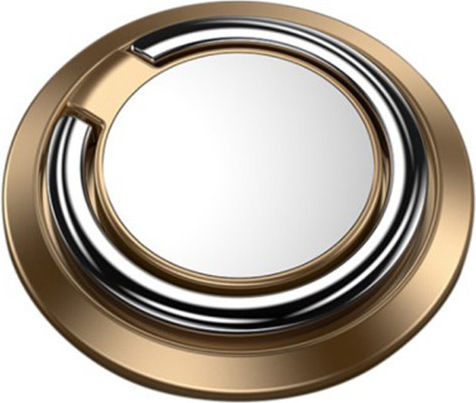 Μεταλλικό Δαχτυλίδι Ring Holder Κινητού σε Χρυσό χρώμα