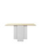 Just Table Kitchen Extendable Collapsible Wooden 77(+102)x28x75cm