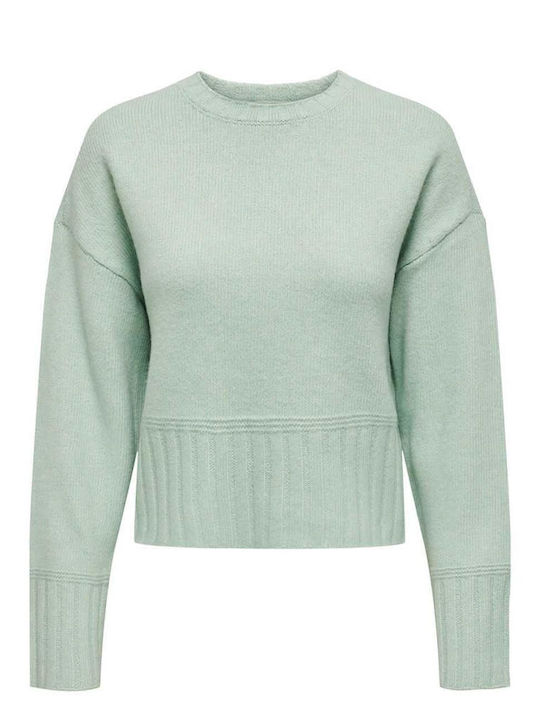 Only Women's Long Sleeve Pullover Harbor Gray