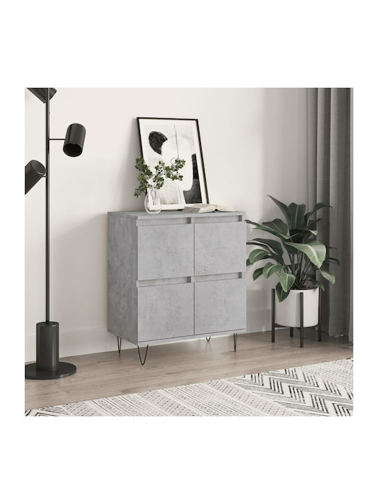 Wooden Buffet Gray L60xW35xH70cm