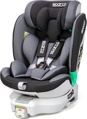 Sparco Baby Car Seat i-Size Black Grey 0-36 kg