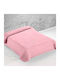 Belpla Decke Babydecken Wickeltücher für Kinderzimmer Ster 521 Samt Rosa 80x110cm