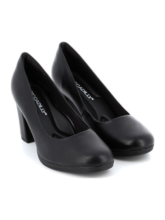 Piccadilly Pantofi cu toc cu Curea Negre