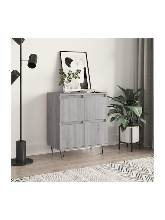 Sideboard Wooden Γκρι Sonoma 60x35x70cm